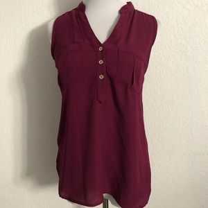 Charlotte Russe Tops - Plum blouse Charlotte Russe Tops - Plum blouse